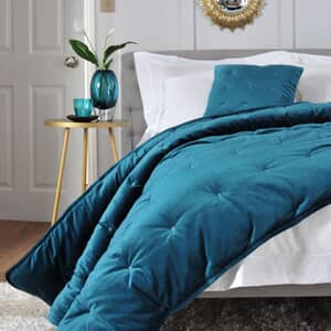 Velvet Dot Teal