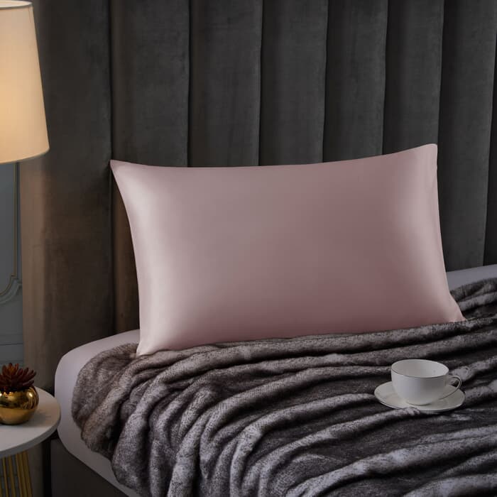 TLC Silk Blend Pillowcase Pink large