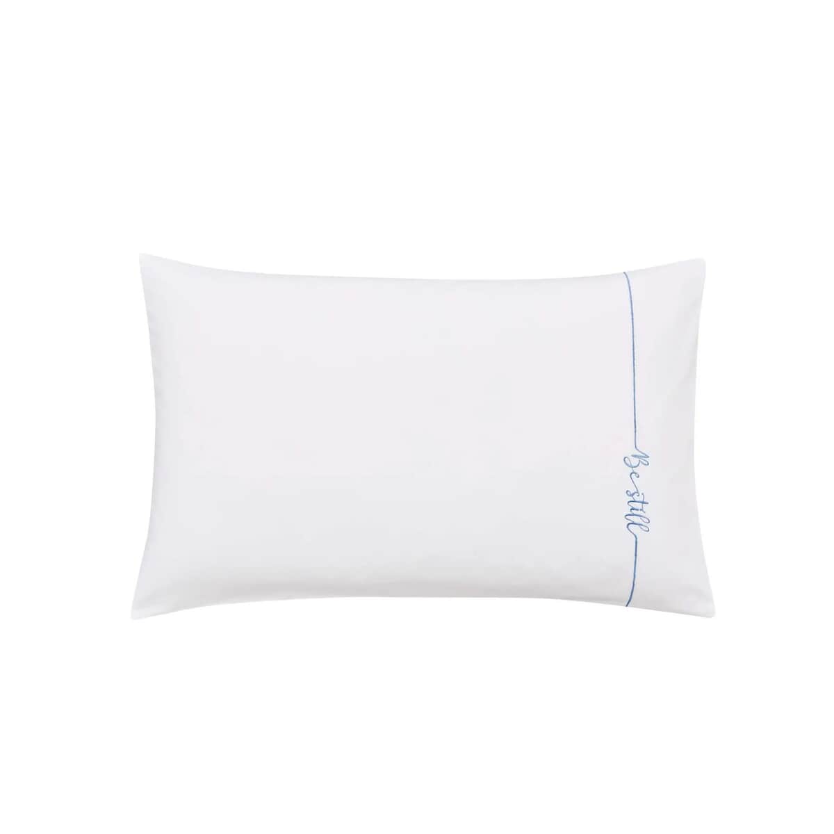 Katie Piper Be Still Affirmation Pillowcase large