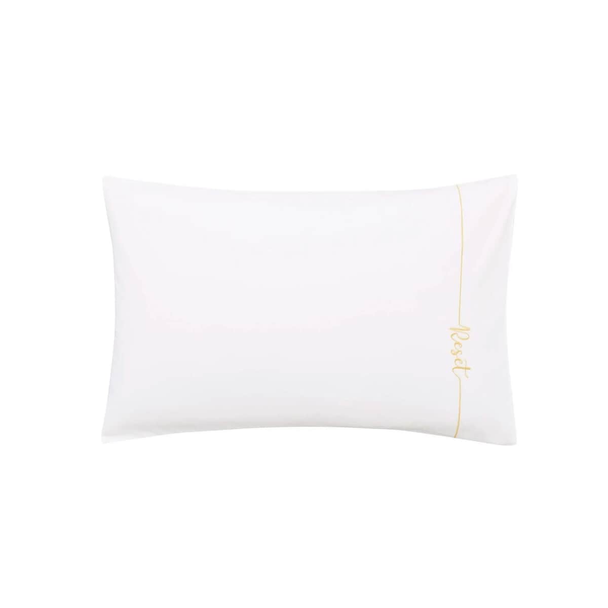 Katie Piper Reset Affirmation Pillowcase Yellow large