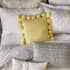 Katie Piper Reset Pom Pom Cushion Yellow small 6625A