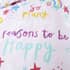 Catherine Lansfield Happy Stars Pink small 6658A