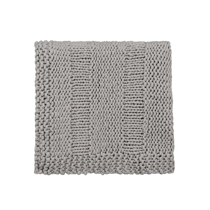 Katie Piper Reset Chunky Throw Silver large