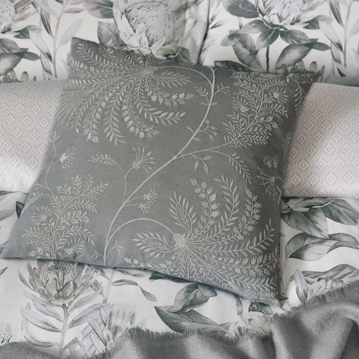 Sanderson King Protea Grey & Linen JustLinen