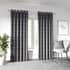 Helena Springfield Harper Charcoal Curtains small 6736C