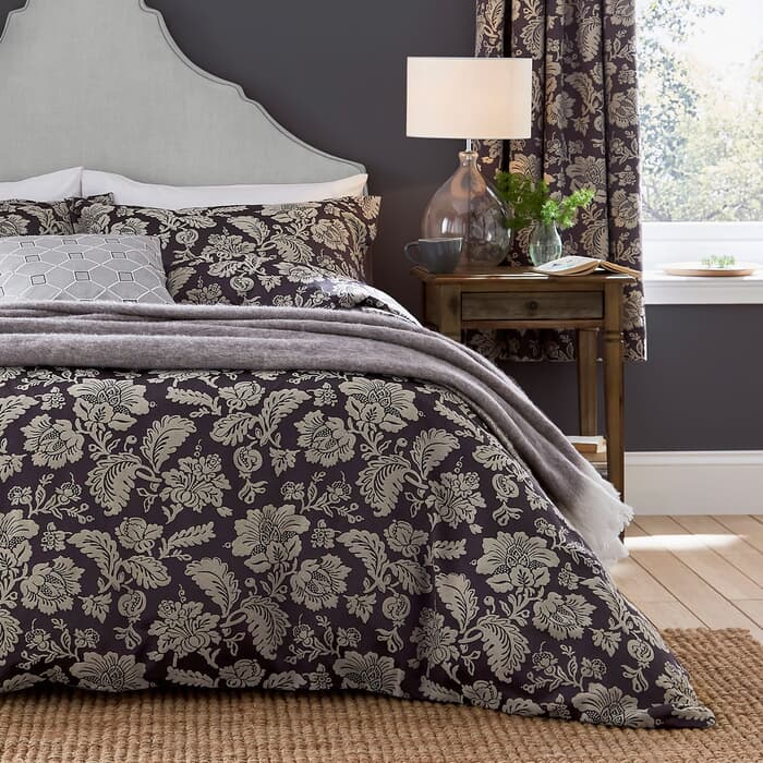 Sanderson Hepworth Plum JustLinen