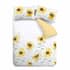 Catherine Lansfield Painted Sun Flowers Yellow small 7066D