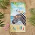 Catherine Lansfield Aloha Zebra Beach Towel thumb