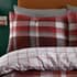 Catherine Lansfield Brushed Check Red small 7176A