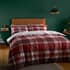 Catherine Lansfield Brushed Check Red small