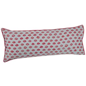 Painted Lips Body Pillow Red