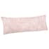 Novogratz Zebra Marble Pink Body Pillow small