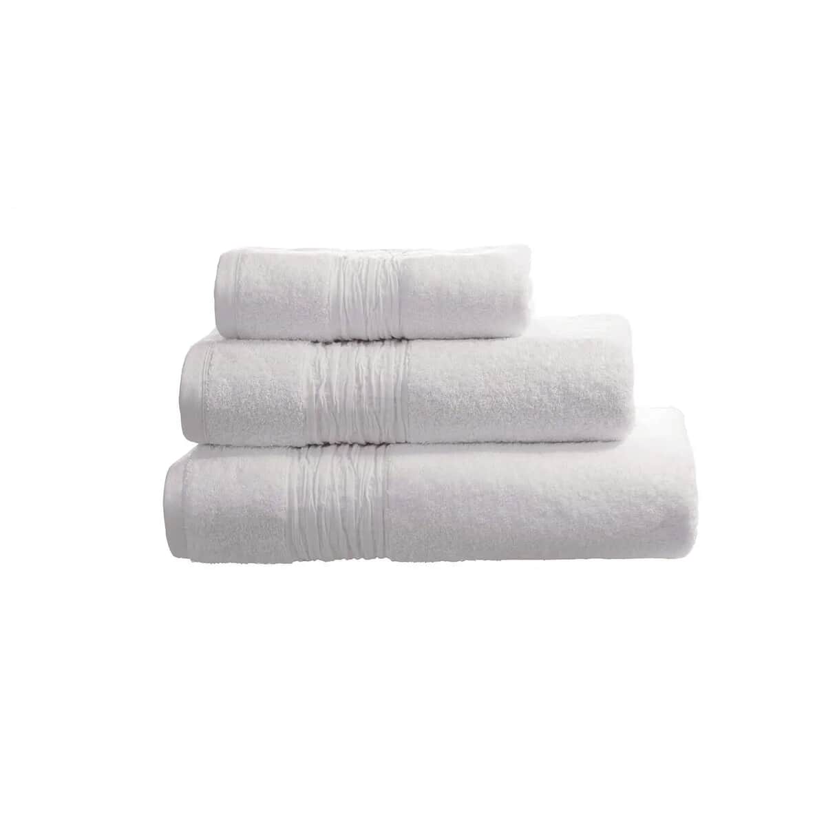 Lazy Linen Turkish Cotton Towel White large