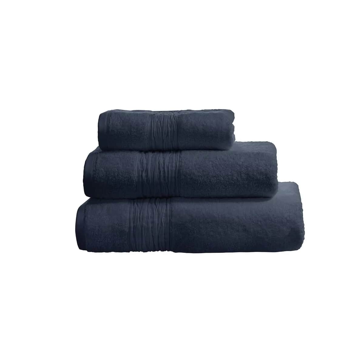Lazy Linen Turkish Cotton Towel Navy large