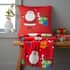 Catherine Lansfield Santas Christmas Presents Throw Red small 7263A