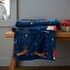 Catherine Lansfield Santas Christmas Wonderland Throw Navy thumb