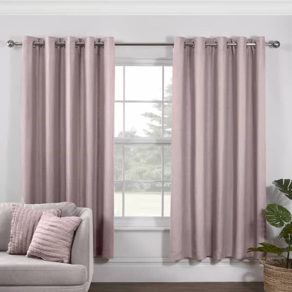 Linen Curtains Mellow Pink
