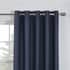 Lazy Linen Linen Curtains Navy small 7299B