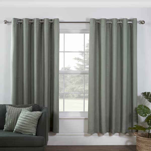 Linen Curtains Sage Green