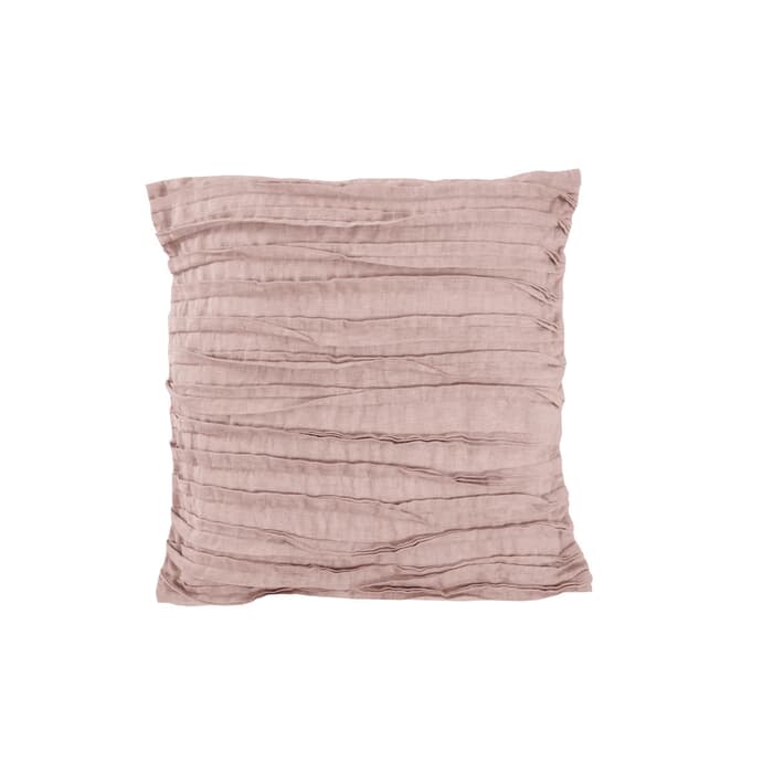 Lazy Linen Linen Cushion Mellow Pink large