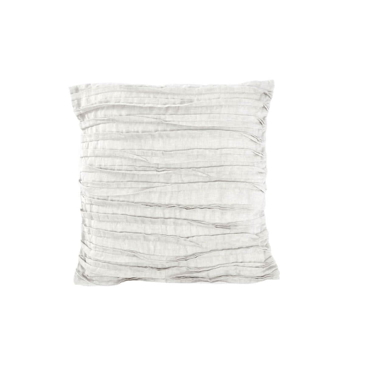 Lazy Linen Linen Cushion White large