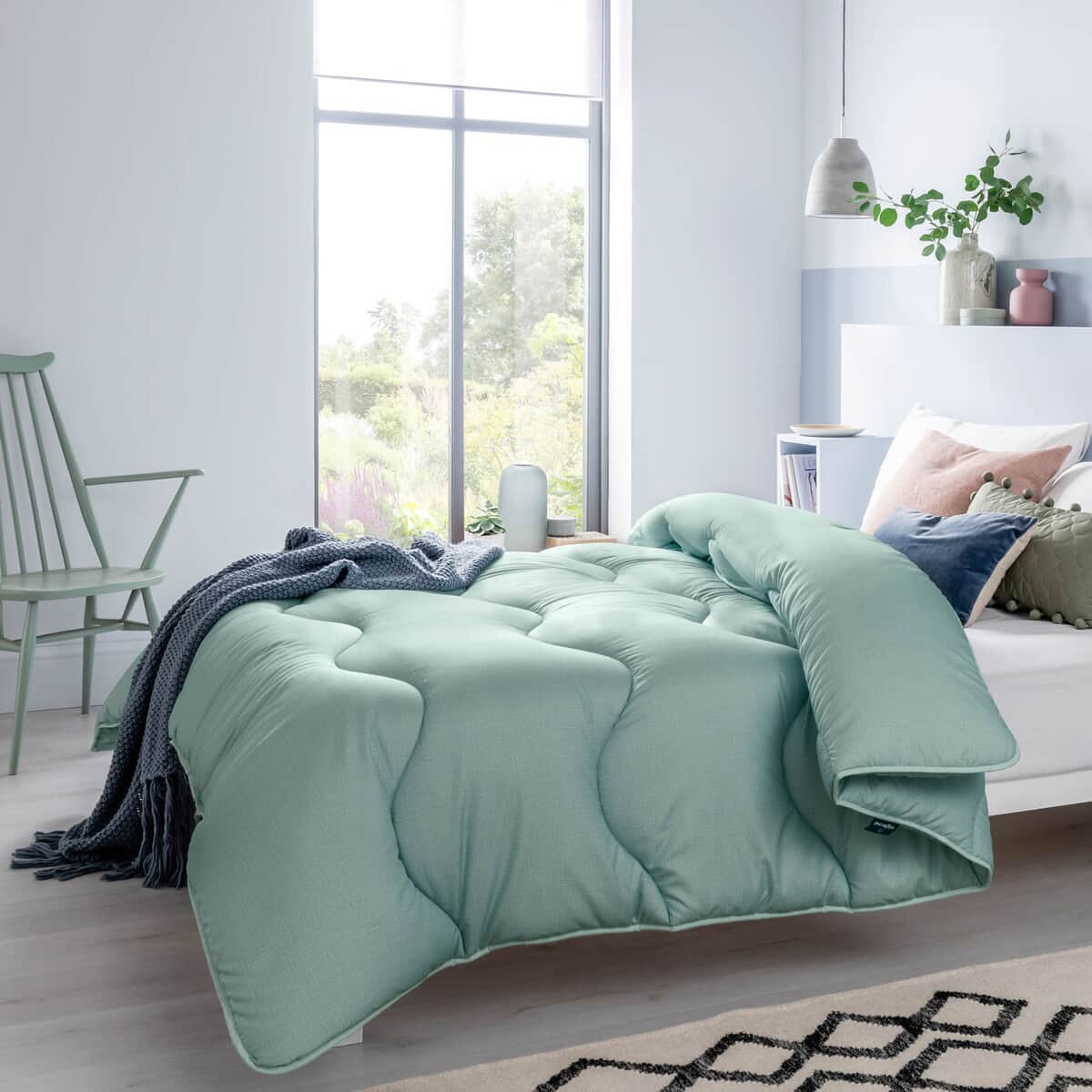 Night Owl Linens Seagrass Green large