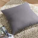 Pinsonic Chevron Cushion Cover Charcoal