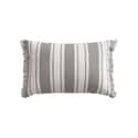 Classic Stripe Cushion Grey