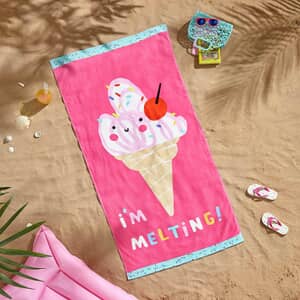 Im Melting Beach Towel