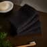 Catherine Lansfield Quick Dry Towels Black small 7596A
