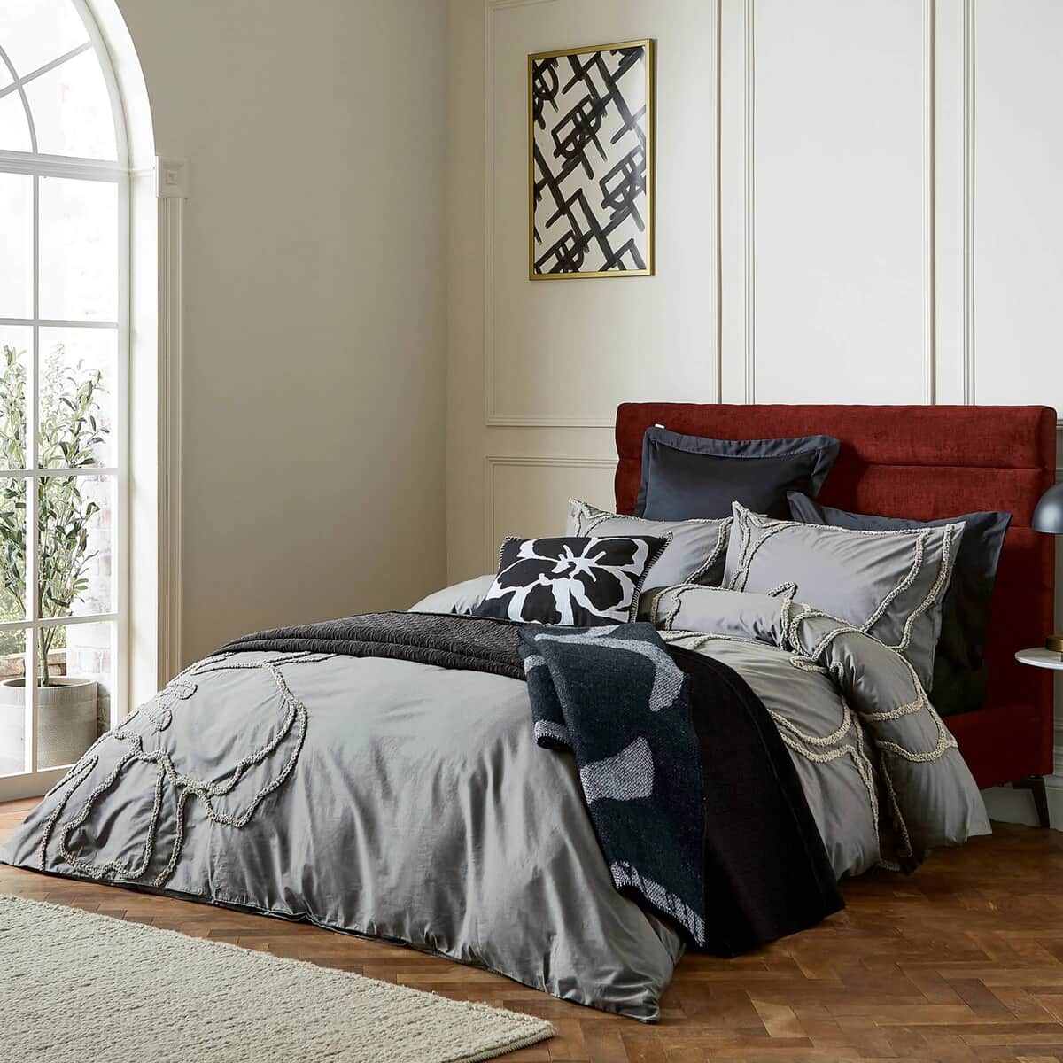 Ted Baker Magnolia Tufted Charcoal large