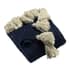 Furn Romily Throw Navy/Natural small 7709THR1