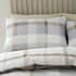 Catherine Lansfield Brushed Check Natural small 7726B