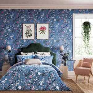 Chinoiserie Hall Blueberry