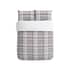 Helena Springfield Brushed Check Warm Grey small 7779D