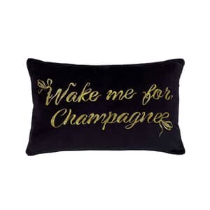 Wake Me for Champagne Black