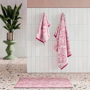 Baroque Towels Dusty Pink