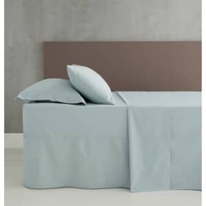 Easy Iron Percale Duck Egg Blue