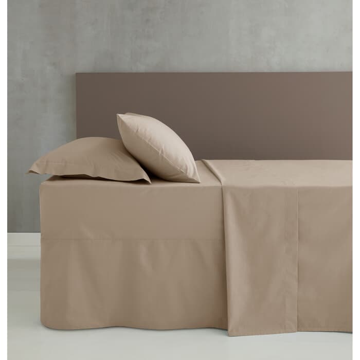 Catherine Lansfield Easy Iron Percale Natural large