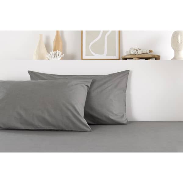 Shades Cotton 200 Thread Count Charcoal