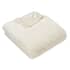 Paoletti Stanza Throw Ecru small 7928LTHR1