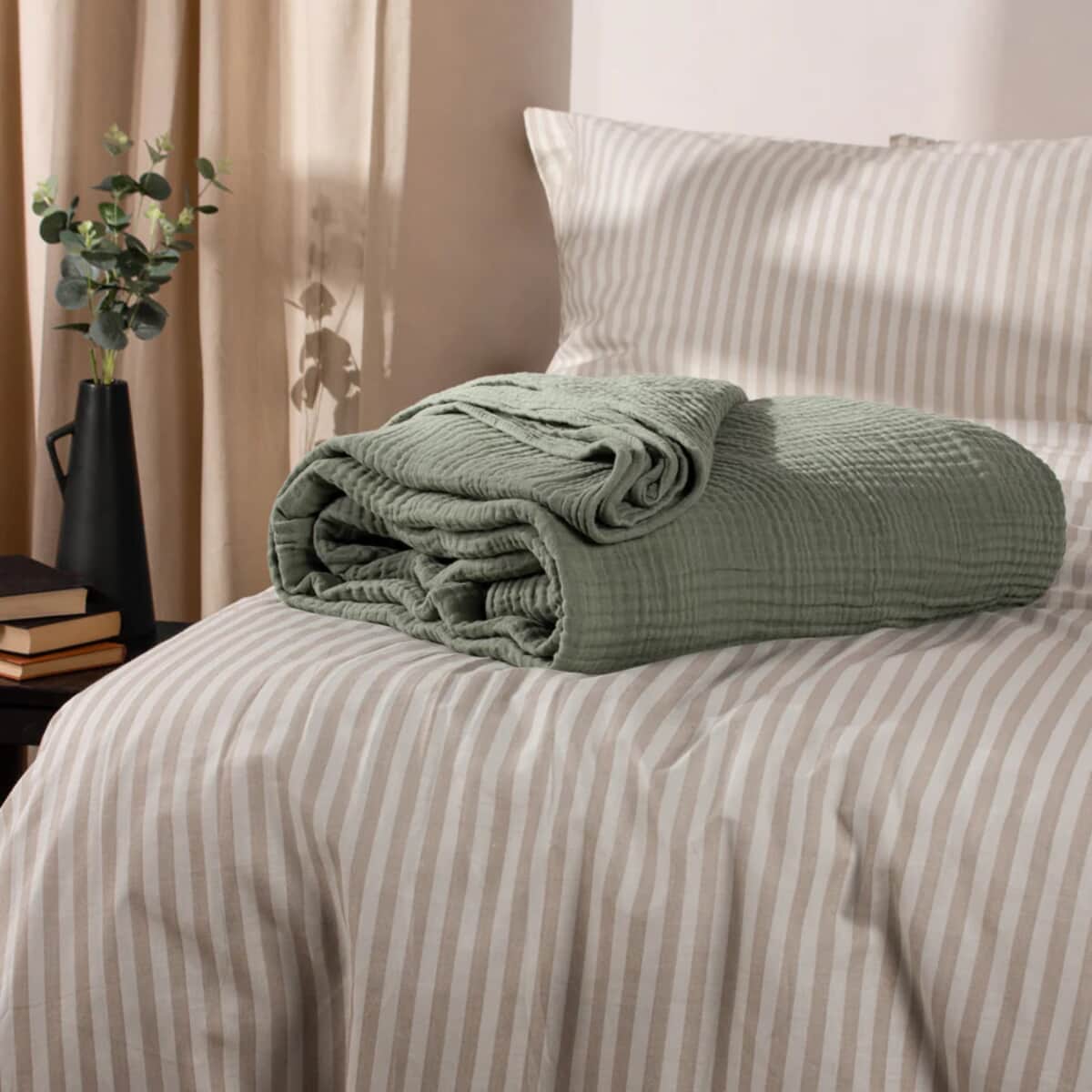 Yard Lark Throw Eucalyptus large