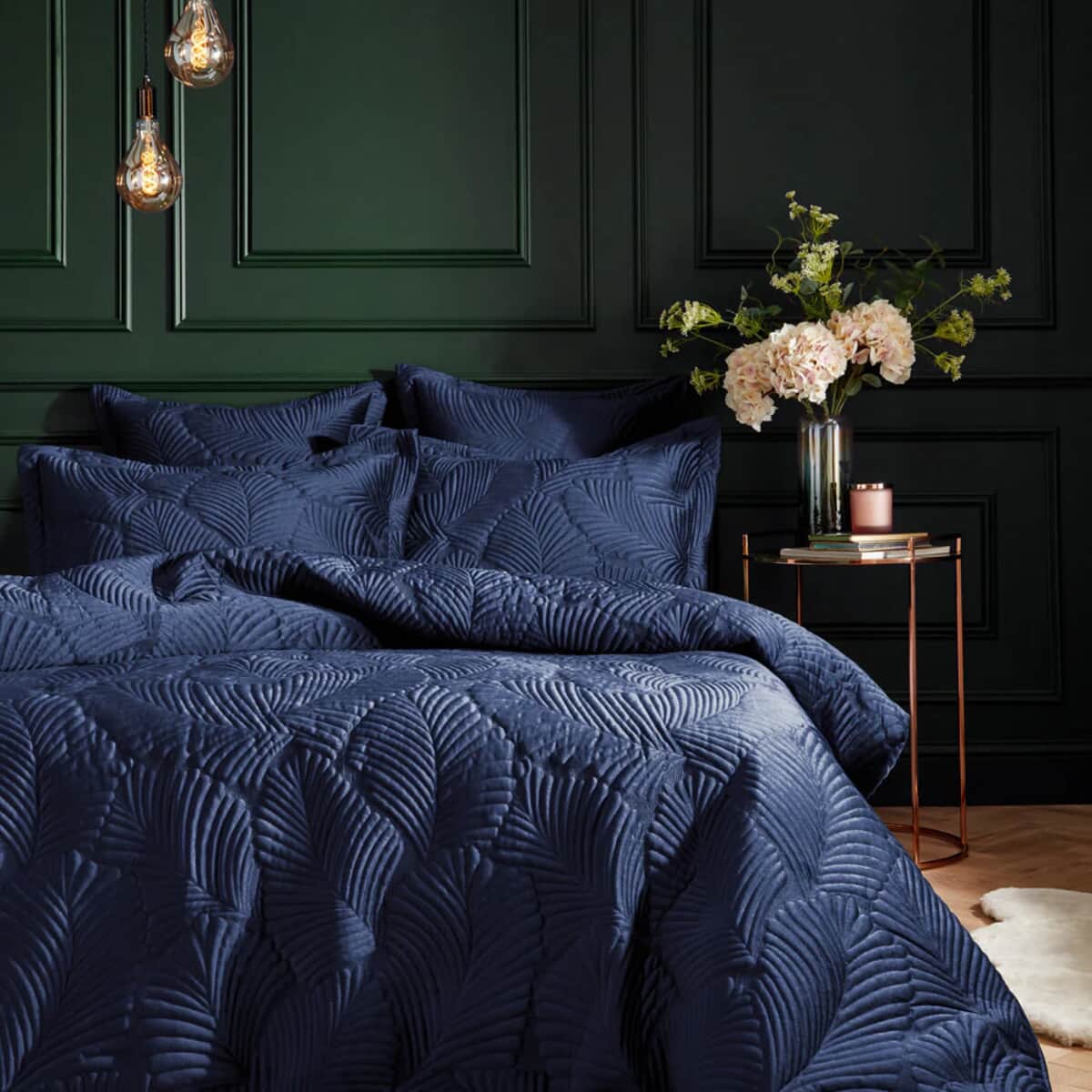 Paoletti Palmeria Quilted Navy large