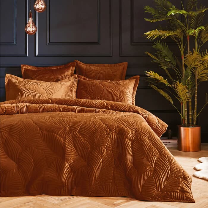 Paoletti Palmeria Quilted Rust large