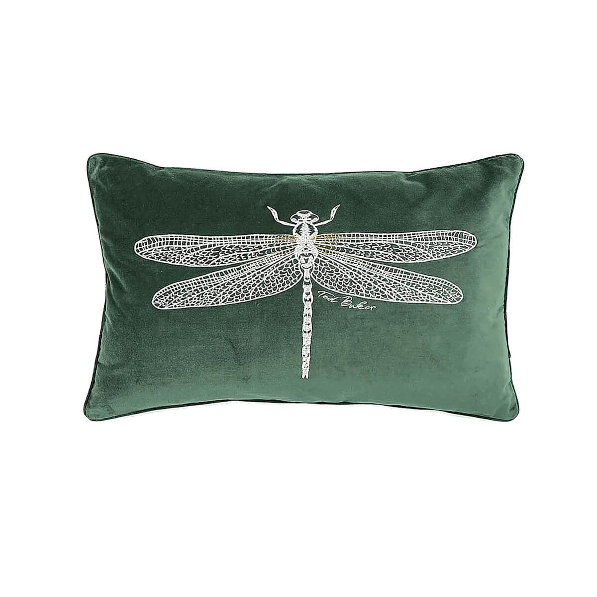 Ted Baker Drangonfly Cushion Forest large