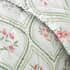 Catherine Lansfield Cameo Floral Green Bedspread thumb 2