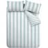 Catherine Lansfield Cove Stripe Seafoam small 8078D