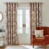 Catherine Lansfield Pippa Floral Birds Natural Curtains small