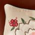 Catherine Lansfield Pippa Floral Birds Natural Cushion small 8092B