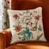 Catherine Lansfield Pippa Floral Birds Natural Cushion small